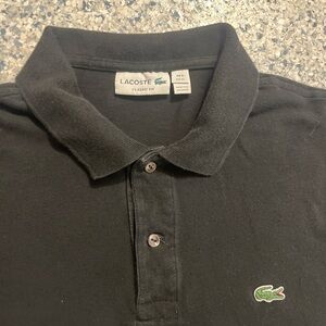 Lacoste Classic Black Polo Shirt